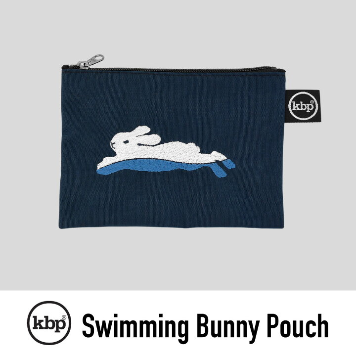 楽天市場】kitty bunny pony Swimming Bunny Embroidery Pouch ポーチ 