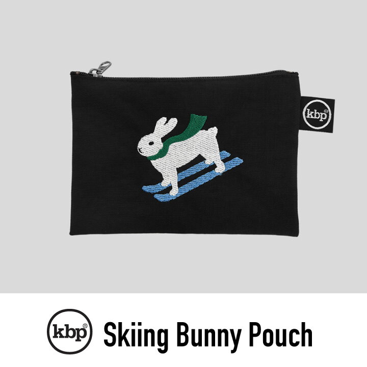 楽天市場】kitty bunny pony Skiing Bunny Embroidery Pouch ポーチ 