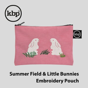 kitty bunny pony Summer Field & Little Bunny Embroidery Pouch |[` RX|[` KBP 킢 fB[X ؍ ؍uh t@ubN z   ~j|[` LeBoj[|j[  s