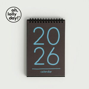 yNEWzO,LD! 2026 Desk Calendar_Mini oh, lolly day! J_[ J_[ ؍ uh LN^[ fB[X Vv  ItBX G I[[fC 킢  old I[ 