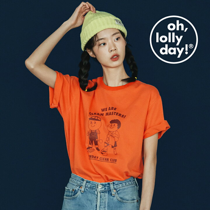 楽天市場 O Ld T Shirts Clean Club Oh Lolly Day Tシャツ レディース 半袖 大きいサイズ ゆったり ブランド ロゴ 綿100 韓国 カジュアル 雑貨 キャラクター かわいい おしゃれ 日本 販売 ギフト プレゼント 送料無料 Astore