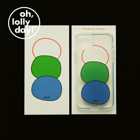 O,LD! iPhone Case 3 Pebbles oh, lolly day! クリアケース iPhone11 iPhone11pro 耐衝撃 キャラクター アイフォン ケース レディース メンズ 韓国 ブランド 雑貨 かわいい おしゃれ 日本 販売 ギフト プレゼント