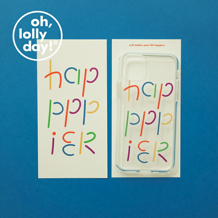 楽天市場 O Ld Iphone Case Rainbow Happpier Oh Lolly Day クリアケース Iphone11 Iphone11pro 耐衝撃 キャラクター アイフォン ケース レディース メンズ 韓国 ブランド 雑貨 かわいい おしゃれ 日本 販売 ギフト プレゼント Astore