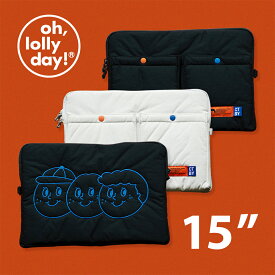 O,LD! X Sweetch Laptop pouch 15インチ oh, lolly day! 韓国 ブランド ノートパソコン ケース macbook pro パソコンバッグ PCケース ノートPC PCバッグ 防水 軽量 収納 大容量 雑貨 かわいい old 日本 販売