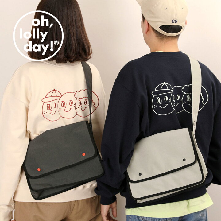 楽天市場 O Ld Go To Messenger Bag Big メッセンジャーバッグ Oh Lolly Day 韓国 ブランド バッグ ショルダー 大きめ メンズ レディース アウトドア シンプル 旅行用 雑貨 オーロリーデイ かわいい おしゃれ 日本 販売 ギフト プレゼント 送料無料 Astore