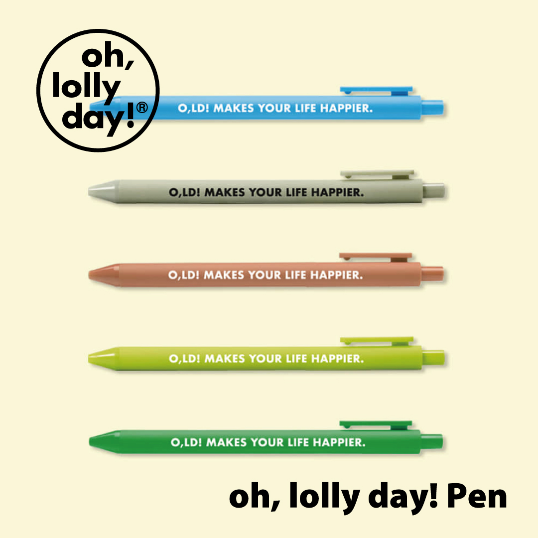 oh, lolly day Pen ボールペン ペン カラー モンナニ レディース メンズ 韓国 韓国ブランド  オーロリーデイ おしゃれ oh lolly day オー ロリー デイ 日本 販売