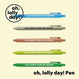 【合計1,100円以上で送料無料】oh, lolly day Pen ボールペン ペン カラー モンナニ レディース メンズ 韓国 韓国ブランド オーロリーデイ おしゃれ oh lolly day オー ロリー デイ 日本 販売