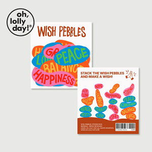 yNEWzyv1,100~ȏőzO,LD! Wish pebbles sticker pack oh, lolly day! XebJ[ _CA[ J_[ bZ[W fB[X V[ [ ؍ uh G I[[fC 킢