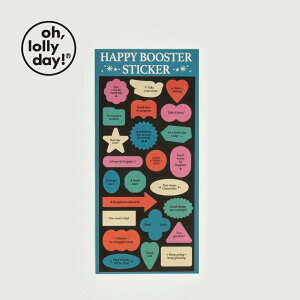 yNEWzyv1,100~ȏőzO,LD! Happy booster sticker oh, lolly day! XebJ[ _CA[ J_[ bZ[W fB[X V[ [ ؍ uh G I[[fC 킢 