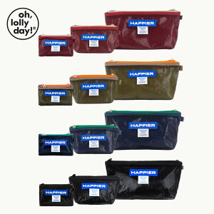 �yNEW�zoh, lolly day! Happier label layer pouch �|�[�` �؍� �u�����h �R�X���|�[�` �o�b�O�C���o�b�O ��d �_�u���W�b�p�[ �������� �u�����h ohlollyday �I�[�����[�f�C ���{ �̔� �M�t�g �v���[���g ��