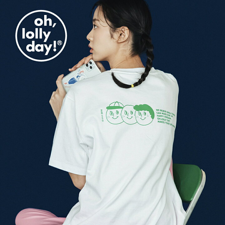 楽天市場 O Ld T Shirts Signature Oh Lolly Day Tシャツ レディース 半袖 大きいサイズ ゆったり ブランド ロゴ 綿100 韓国 カジュアル 雑貨 キャラクター かわいい おしゃれ 日本 販売 ギフト プレゼント 送料無料 Astore