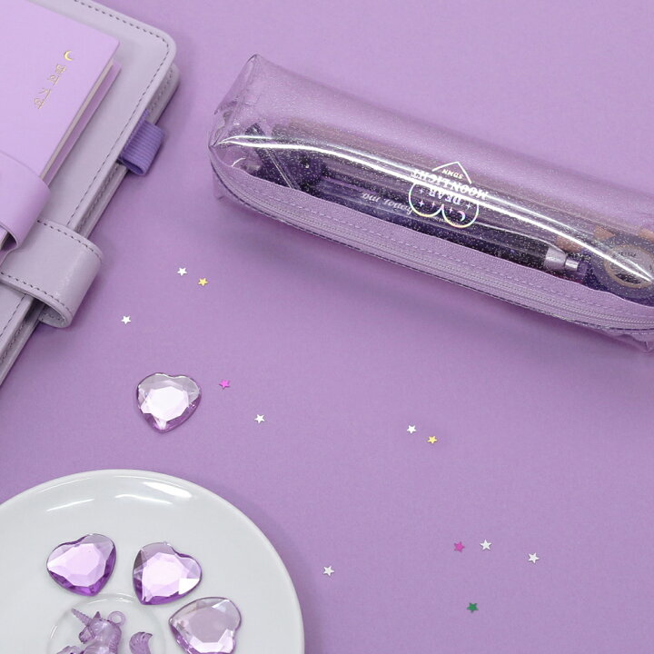 楽天市場 Second Mansion Moonlight Twinkle Pencase ペンケース 筆箱 Pen Case ポーチ 文具 レディース 韓国 ブランド 雑貨 かわいい セカンドマンション 日本 販売 ギフト プレゼント Astore