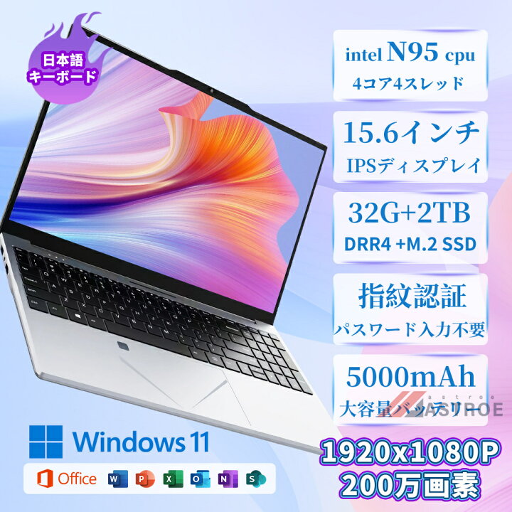 楽天市場】＼当日限定P10倍・office付き／2025新品 ノートパソコン 