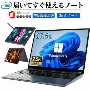�y�^�b�`�y���t�z �m�[�g�p�\�R�� 2in1 �^�u���b�g PC 13.5�C���` Windows11 Pro Office2024 12GB SSD �^�b�`�p�l�� 360�x��] �É� Wi-Fi Bluetooth 2.5K IPS ���掿 100����f �J���� ���^ �y�� 1.36kg �e�����[�N ��