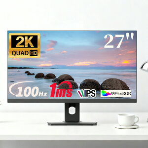 Q[~Oj^[ 27C` WQHD 2K j^[ 2560×1440 pcj^[ IPS 100Hz tfBXvC ps5 Q[p LED 99%SRGB BOE IPSpl tHD 1ms mOA 300nitsPx 16:9 1650F VESAΉ HDMI ^[t