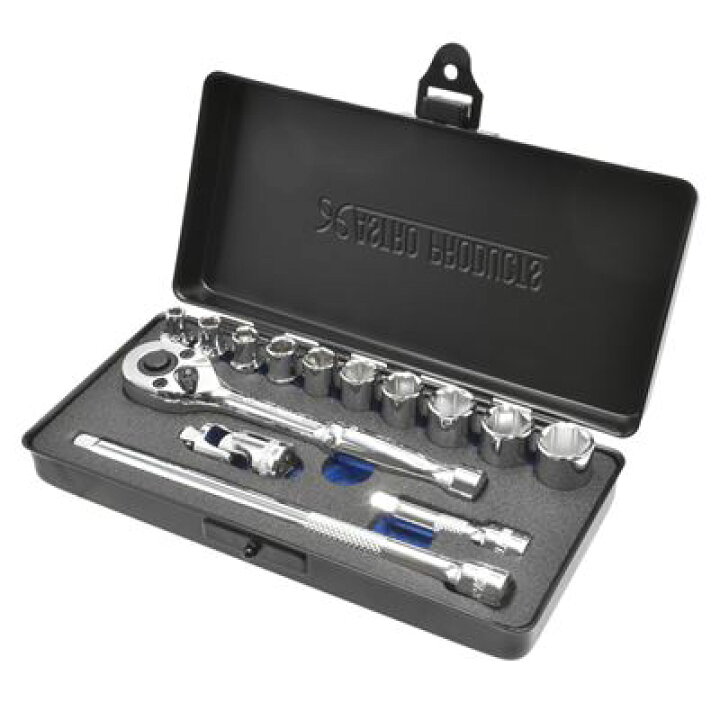 楽天市場】AP 1/4DR ツールセット ミリ (14点組) ｜ 6.35mm 車載 携帯 