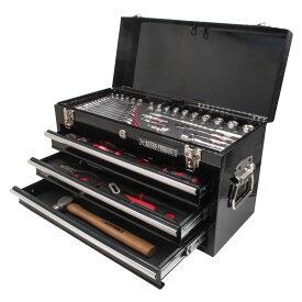 AP ツールセット ブラック (82点組) | 工具セット 工具ボックス 工具箱 ツールチェスト ツールボックス