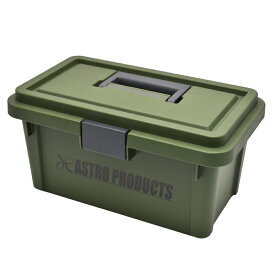 アストロ JPN-380 ツールボックス OD ｜ 工具箱 ツールケース 工具ケース プラスチック オリーブドラブ 工具入れ 保管 収納 小物入れ ガレージ