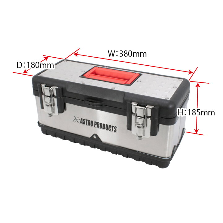 楽天市場】ステンレスツールボックス W380mm | 工具箱 道具箱 工具 
