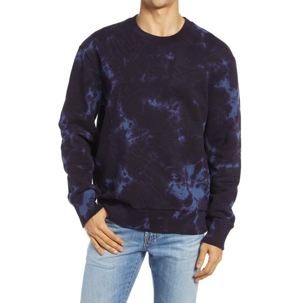 フレーム メンズ アウター パーカー スウェットシャツ メーカー直売 Navy Dye Sweatshirt 全商品無料サイズ交換 Multi 在庫処分 Tie