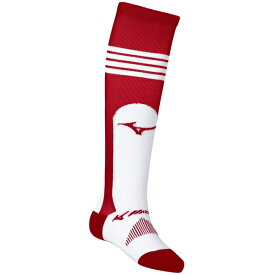ミズノ レディース 靴下 アンダーウェア Mizuno Performance Over-the-Calf Stirrup Socks Red