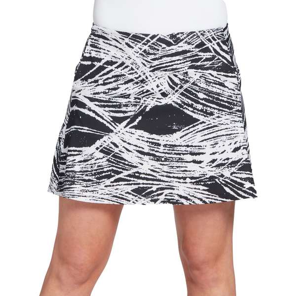 偉大な スカート レディース スラゼンジャー ボトムス Black Blot Ink Skort Golf 15'' Flounce Women's Slazenger スカート