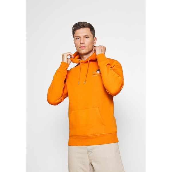 SHIELD ARCHIVE MEDIUM アウター パーカー・スウェットシャツ メンズ ガント HOODIE orange savannah - Sweatshirt - パーカー