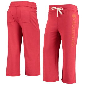 ジャンクフード レディース カジュアルパンツ ボトムス Kansas City Chiefs Junk Food Women's Cropped Pants Red