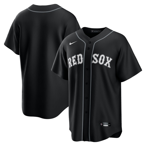 55 以上節約 ナイキ メンズ ユニフォーム トップス Boston Red Sox Nike Official Replica Jersey Black White 全国組立設置無料 Www Majesticchef Pk