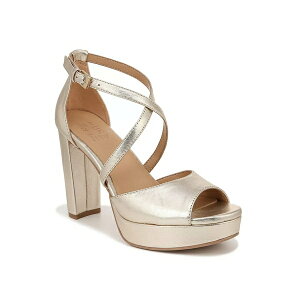 i`CU[ fB[X pvX V[Y Melody Platform Pump Champagne Leather