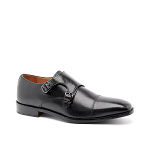 JXT^i Y Xb|E[t@[ V[Y Passion Cap Toe Monk Strap Slip-On Black