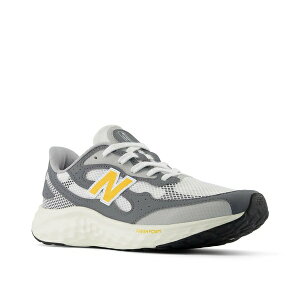 j[oX Y Xj[J[ V[Y Fresh Foam Arishi TiraLux v4 Running Shoe - Men's Grey/Yellow