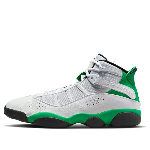 Jordan �W���[�_�� �����Y �X�j�[�J�[ �yAir Jordan 6 Rings 'White Lucky Green' 322992-131�z �T�C�Y US_9(27.0cm)