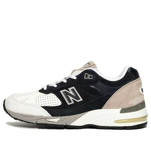 New Balance �j���[�o�����X �����Y �X�j�[�J�[ �yNew Balance Sneakersnstuff x 991 Made in England 'Perforated Pack - Navy White' M991PJ�z �T�C�Y US_11(29.0cm)