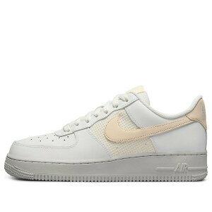 Nike �i�C�L ���f�B�[�X �X�j�[�J�[ White �y(WMNS) Nike Air Force 1 '07 ESS 'Cross Stitch - White Fossil' DJ9945-100�z �T�C�Y US_8(25.0cm)