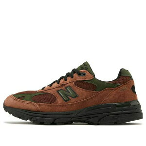 New Balance �j���[�o�����X ���f�B�[�X �X�j�[�J�[ Brown �y(WMNS) New Balance x Aime Leon Dore 993 Made In USA 'Beef & Broccoli' WR993ALD�z �T�C�Y US_6(23.0cm)