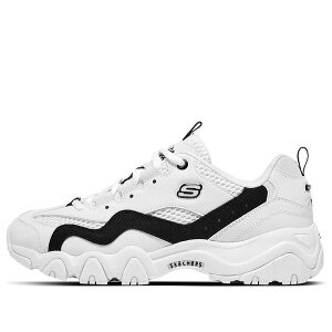 Skechers XPb`[Y fB[X Xj[J[ White/Black y(WMNS) Skechers D'LITES 2.0 'White Black' 896210-WBKz TCY US_8(25.0cm)