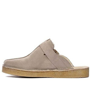 Clarks �N���[�N�X ���f�B�[�X �X�j�[�J�[ �y(WMNS) Clarks Trek Mule Sand 'Suede' 26168576�z �T�C�Y US_7(24.0cm)