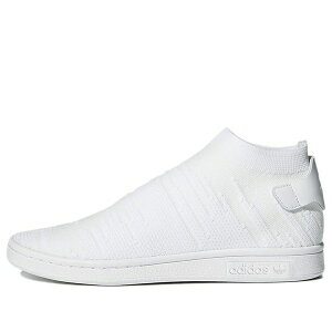 adidas �A�f�B�_�X ���f�B�[�X �X�j�[�J�[ �y(WMNS) adidas Stan Smith Sock Primeknit 'Triple White' CQ2902�z �T�C�Y US_6(23.0cm)