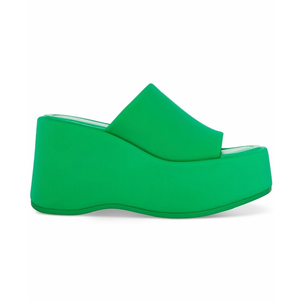 マッデンガール レディース サンダル シューズ Nico Platform Wedge Sandals Bright Green レディース靴 |  zplasticsurgeon.com