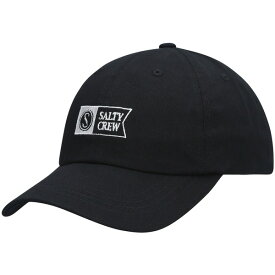 ソルティクルー メンズ 帽子 アクセサリー Salty Crew Alpha Dad Adjustable Hat Black