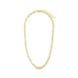 スターリングフォーエバー レディース ネックレス・チョーカー・ペンダントトップ アクセサリー Cubic Zirconia Chain Link Reina Necklace Gold