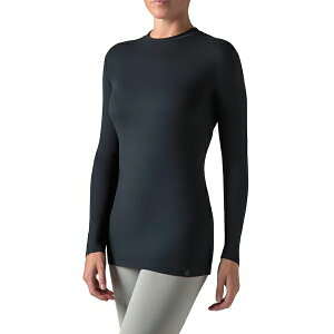 �q�[�g�z���_�[�Y ���f�B�[�X �J�b�g�\�[ �g�b�v�X Women's X-Warm Base Layer Tops Black