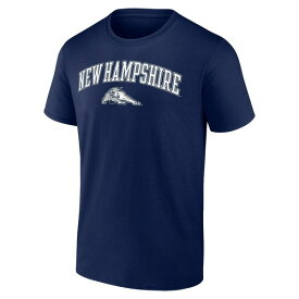 ファナティクス メンズ Tシャツ トップス New Hampshire Wildcats Fanatics Branded Campus TShirt Navy