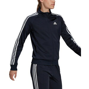 AfB_X fB[X WPbgu] AE^[ Women's 3-Stripe Tricot Track Jacket, XS-4X Navy