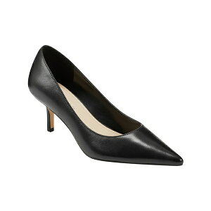 }[NtBbV[ fB[X pvX V[Y Women's Alola Slip-On Pointy Toe Dress Pumps Black Leather