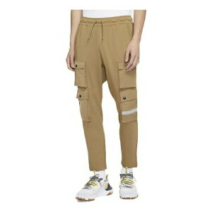 Nike iCL Y Xj[J[ yNike Sportswear City Made Multiple Pockets Reflective Logo Knit Casual Pants Brown DB3612-303z TCY US_M_L