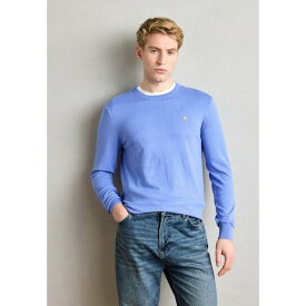スコッチアンドソーダ メンズ ニット&セーター アウター SEASONAL CORE REGULAR FIT CREWNECK - Jumper - blue bonnet