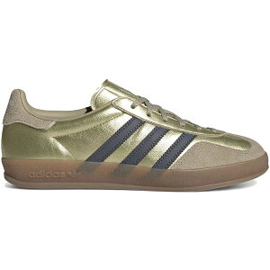 adidas �A�f�B�_�X ���f�B�[�X �X�j�[�J�[ �yadidas Gazelle Indoor Gold Metallic Aurora Onix (Women's)�z �T�C�Y US_7.5(24.5cm) Gold Metallic/Aurora Onix/Wonder Cargo
