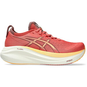 ASICS �A�V�b�N�X ���f�B�[�X �X�j�[�J�[ �yASICS Gel-Nimbus 27 Dark Pink Clay Orange Glow (Women's)�z �T�C�Y US_W_12 Dark Pink Clay/Orange Glow
